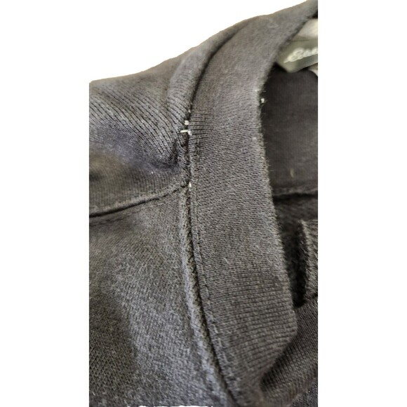 Eddie Bauer Men's XL Pullover Sweater Black Cotton Crew Neck Long Sleeve - Picture 5 of 8